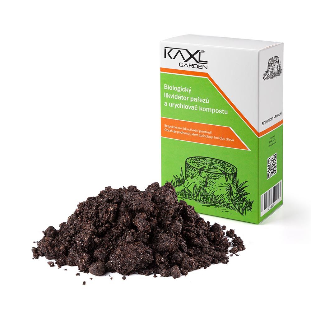 Biologický likvidátor pařezů a urychlovač kompostu – KAXL