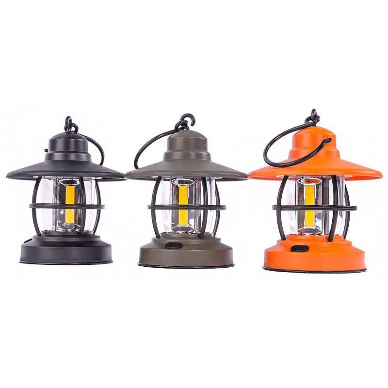 Campingová lampa retro NX1069, 200 lm, 3xAAA STRENDPRO 0.11 Kg HOBY Sklad3 SL2172763X
