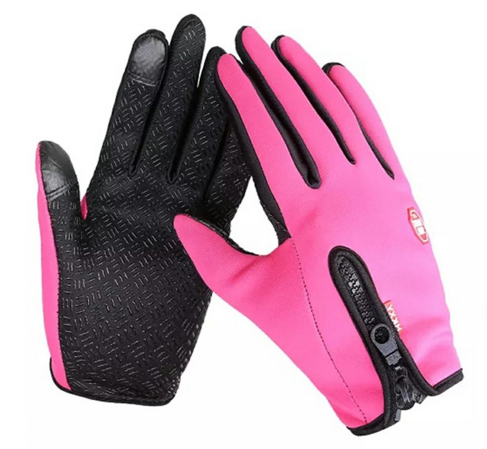 Dotykové sportovní rukavice, růžové, vel. M 0.1 Kg HOBY Sklad3 BQ19N 26