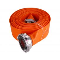 Hadice B75 PVC Orange 10m se spojkami, 3", 10m, HERON