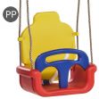 Hluboký sedák rozkládací 3 v 1 červená-žlutá-modrá PP10 KAXL
