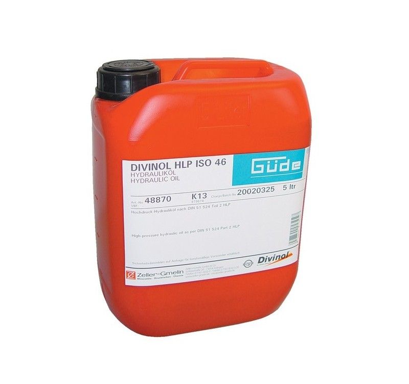 Hydraulický olej HLP 46 - 5 litrů GÜDE 5.2 Kg HOBY Sklad3 42004