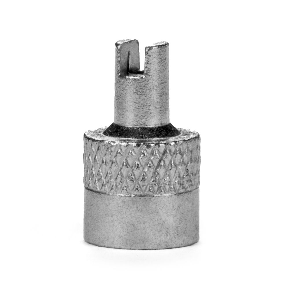 Kovová čepička na ventilek s klíčem, 1ks 0.01 Kg HOBY Sklad3 AKC1014 710