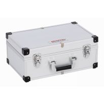 KRT640260S Hliníkový kufr na 60CD stříbrný KREATOR