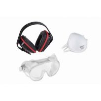 KRTS60001 - Ochranná sada (sluchátka, brýle, respirátor) KREATOR