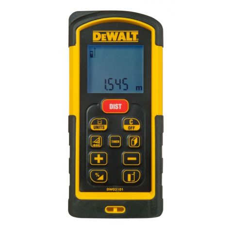 Laserový měřič vzdálenosti 0-100m DW03101 DeWALT