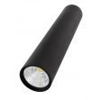 LED závěsné světlo, černá tuba 8W, 230V KAXL