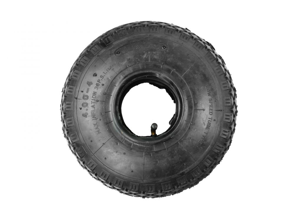 Náhradní pneumatika s duší 4.00-4 / 2PR GEKO 1.2 Kg HOBY Sklad3 G71032