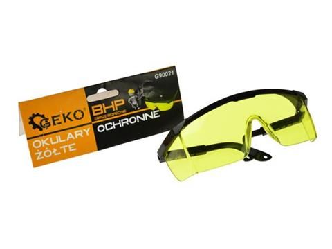 Ochranné brýle žluté GEKO 0.028 Kg HOBY Sklad3 G90021