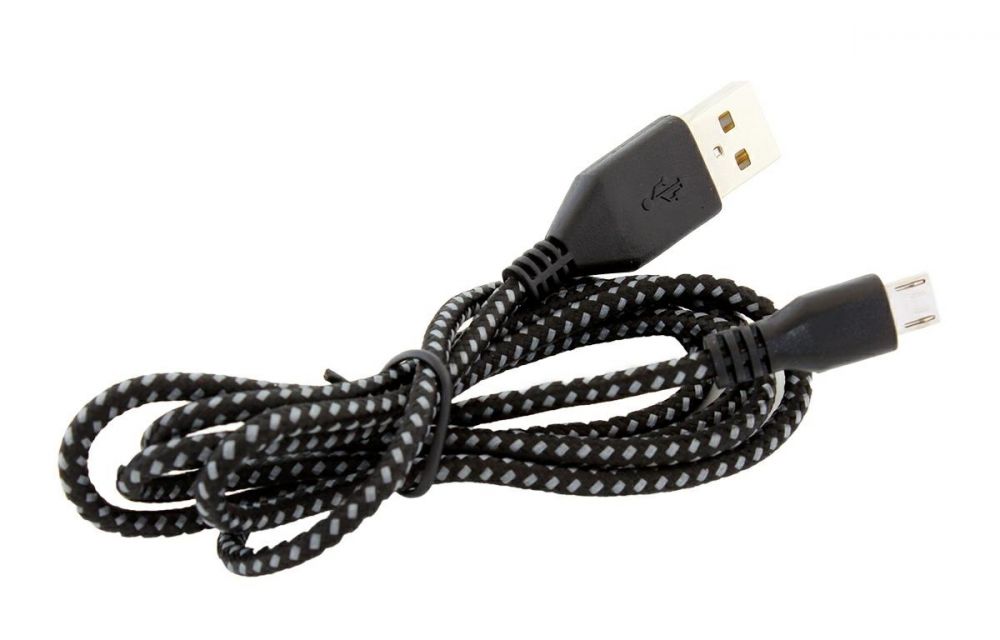 Opletený nabíjecí USB kabel 1m, micro USB KAXL 0.1 Kg HOBY Sklad3 KK21C