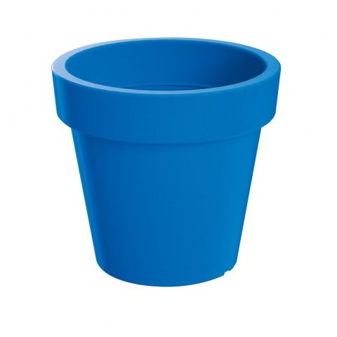 Plastový květináč 1,75l DLOF160 LOFLY, modrá