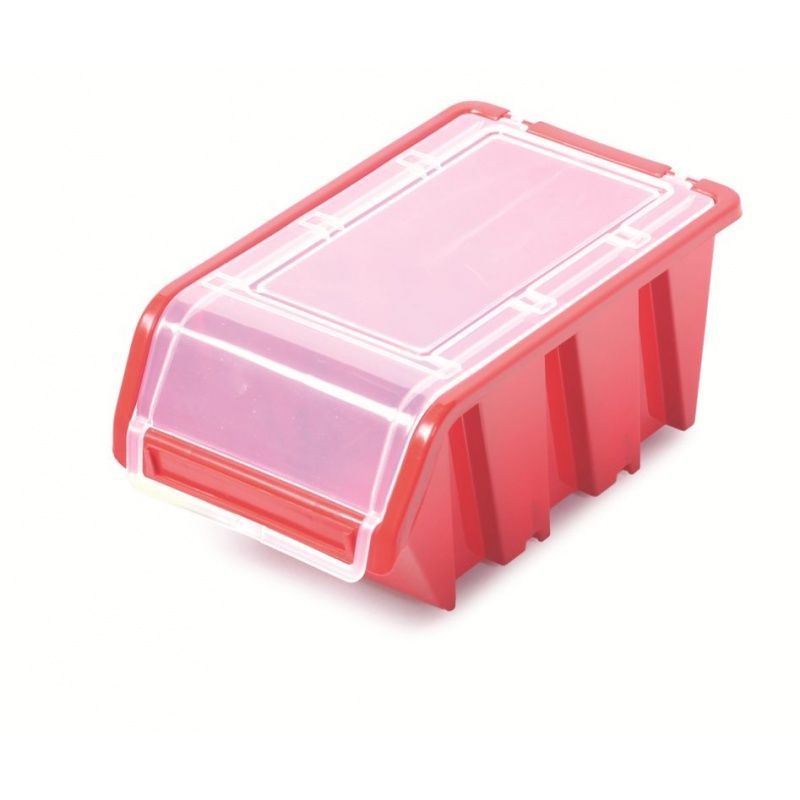 Plastový úložný box s víkem červený TRUCK PLUS KTR20F KISTENBERG 0.097 Kg HOBY Sklad3 KTR20F-3020