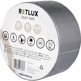 RIT DT2 Duct tape 20m x 50mm RETLUX 0.251 Kg HOBY Sklad3 50003141