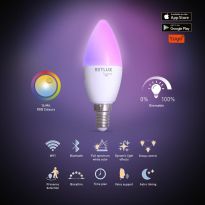 Chytrá žárovka LED smart 4,5W E14 RGB CCT C37 RSH 100 RETLUX HOME