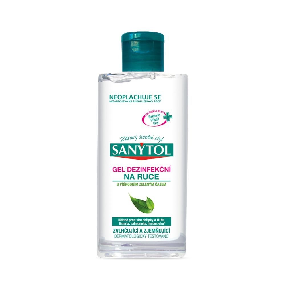 SANYTOL dezinfekční gel na ruce 75ml 0.1 Kg HOBY Sklad3 MARC42650200