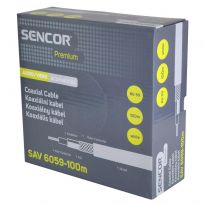 SAV 6059 Koaxiální kabel RG-59 100m SENCOR