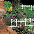 Zahradní plastový plot  3,7m, 340mm GARDEN ART (různé barvy)